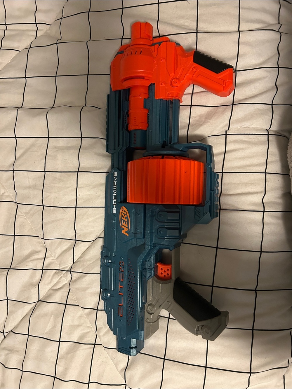 Nerf Elite 2.0 Shockwave Blaster - Blue & Orange